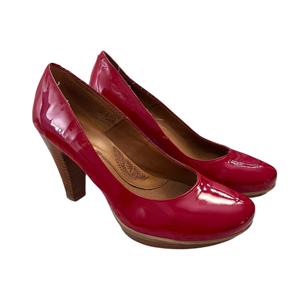 Sofft Women's Patent Red High Heel Pumps